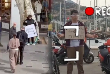 Yayıncı Luther'in "Sarılmak Bedava" Deneyi Polis Engeline Takıldı!